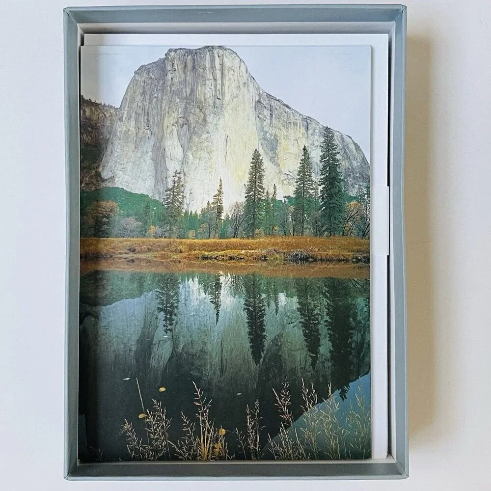 Yosemite Photographs by Jeff Gnass Pomegranate 14 Blank Cards Envelope Box